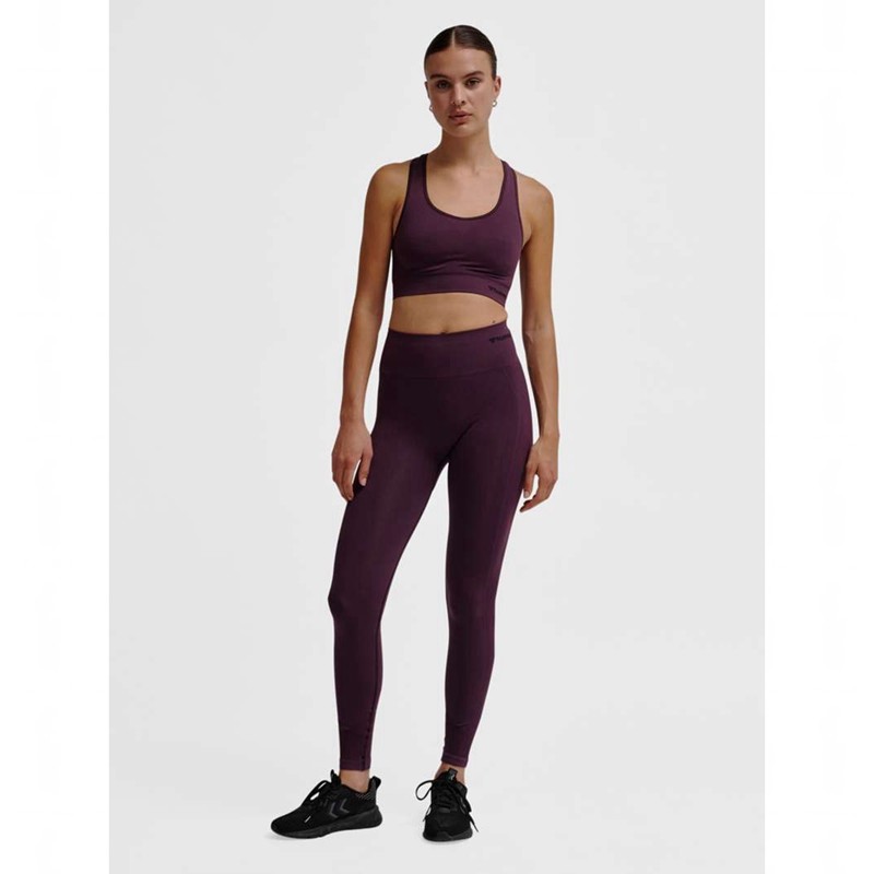 Dámské Sportovní Podprsenka Hummel Tif Seamless Top Fialové | 924665-671