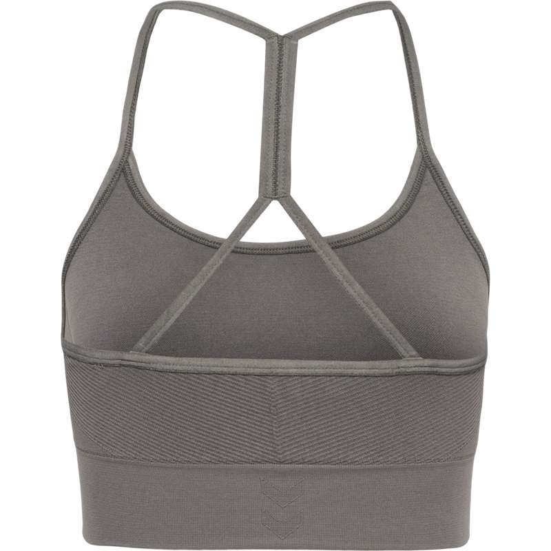 Dámské Sportovní Podprsenka Hummel Tiffy Seamless Top Šedé | 454561-716