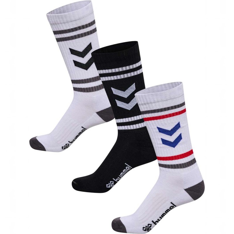 Dámské Tenisky Hummel 3-pack Chevron High Retro Bílé | 844254-378