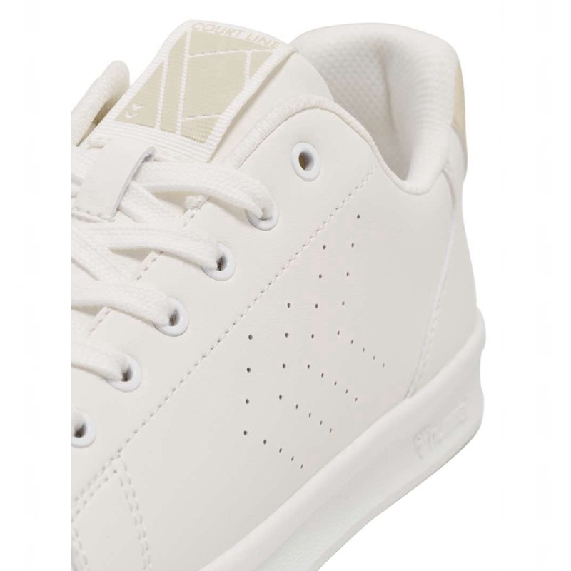 Dámské Tenisky Hummel Court Line Bílé | 898010-706