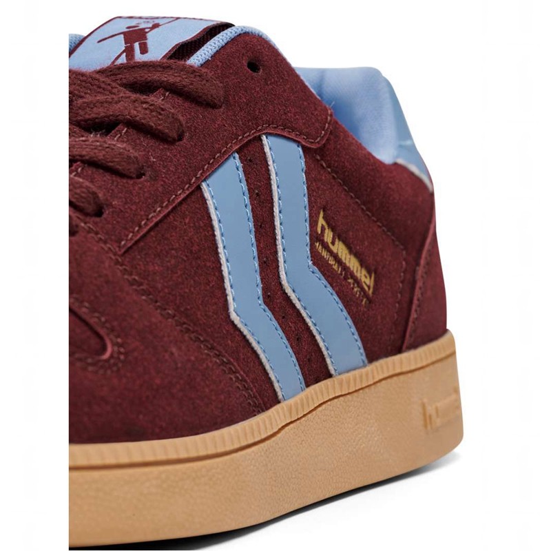 Dámské Tenisky Hummel Handball Perfekt Synth. Suede Vínové | 291855-593