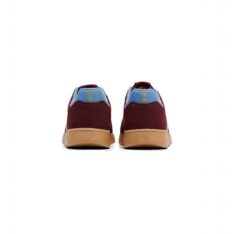 Dámské Tenisky Hummel Handball Perfekt Synth. Suede Vínové | 291855-593