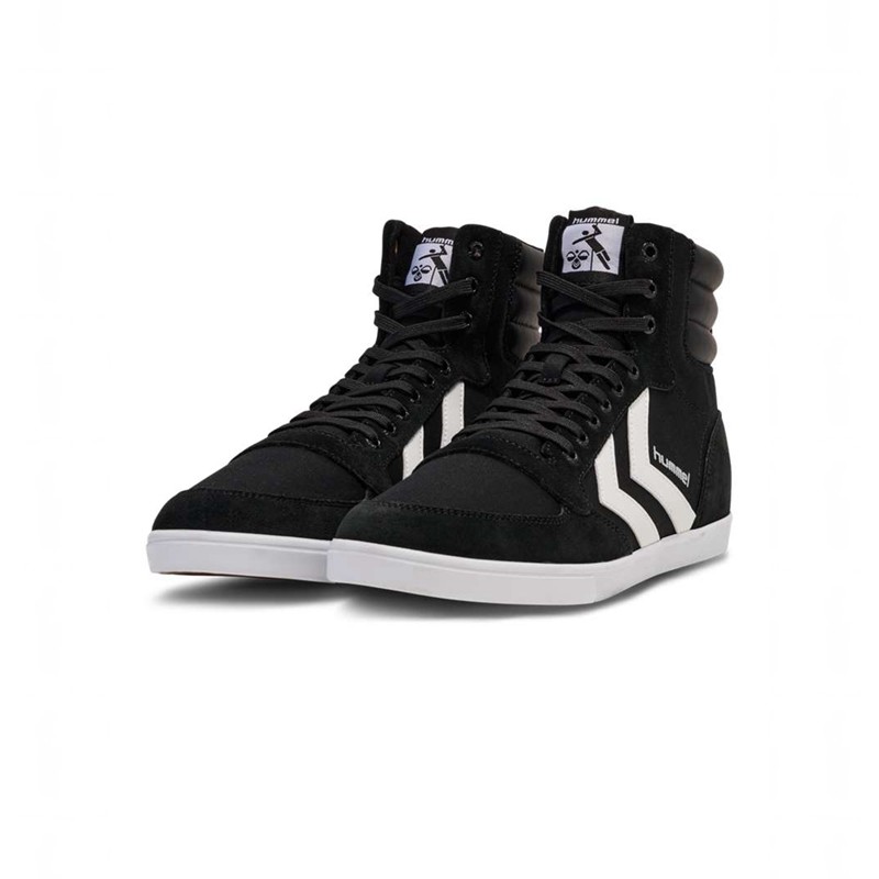 Dámské Tenisky Hummel Slimmer Stadil High Černé | 798660-044
