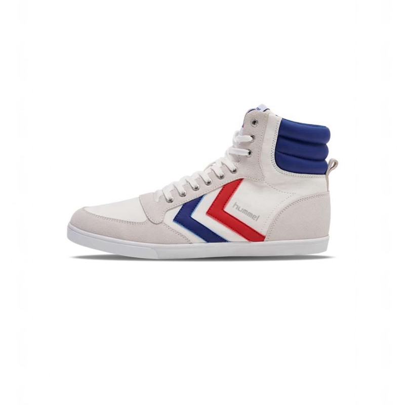 Dámské Tenisky Hummel Slimmer Stadil High Bílé | 419477-929
