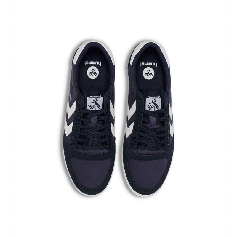 Dámské Tenisky Hummel Slimmer Stadil Low Tmavě Blankyt | 318241-811