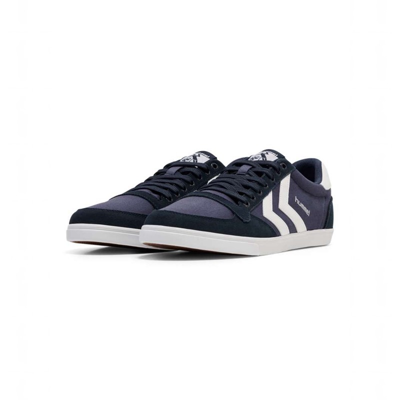 Dámské Tenisky Hummel Slimmer Stadil Low Tmavě Blankyt | 318241-811
