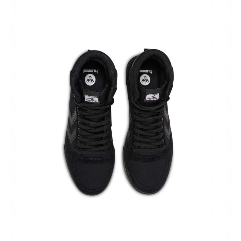 Dámské Tenisky Hummel Slimmer Stadil Tonal High Černé | 902788-025