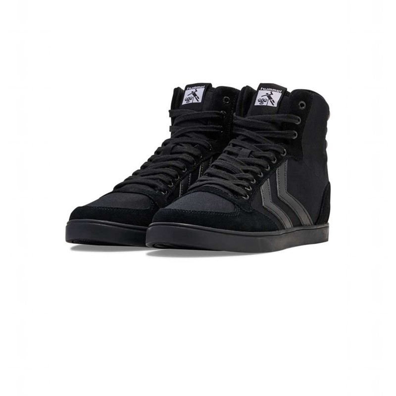 Dámské Tenisky Hummel Slimmer Stadil Tonal High Černé | 902788-025