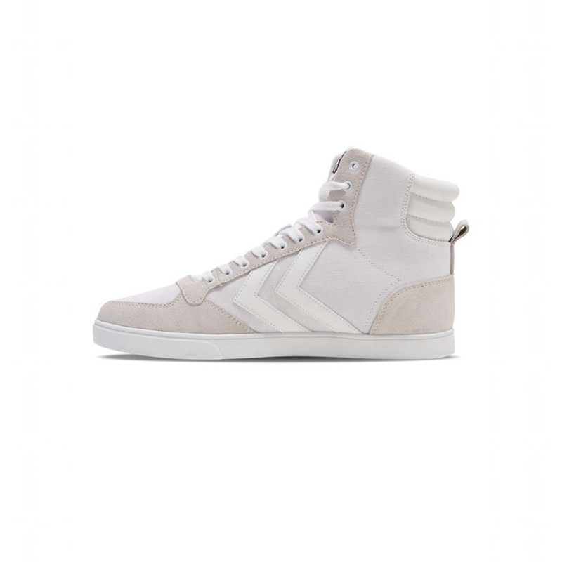 Dámské Tenisky Hummel Slimmer Stadil Tonal High Bílé | 796886-154