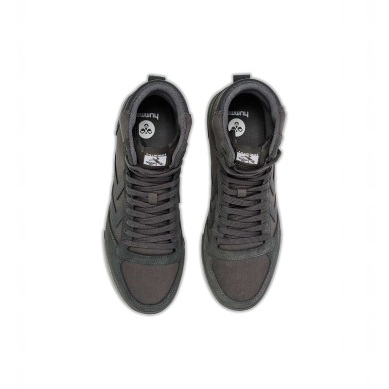 Dámské Tenisky Hummel Slimmer Stadil Tonal High Šedé | 414568-309