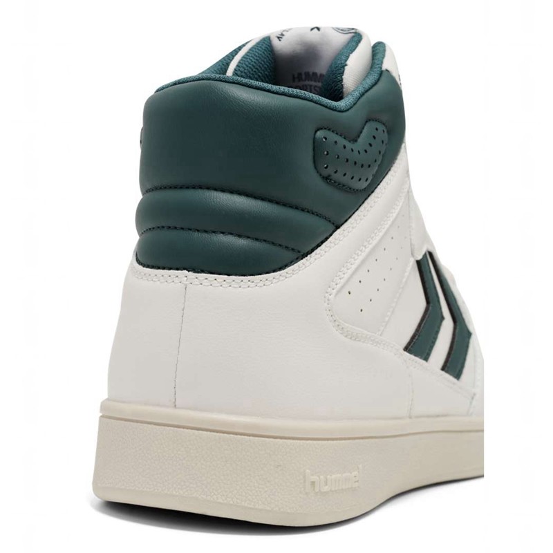 Dámské Tenisky Hummel St Power Play Mid Pl Bílé | 607404-811