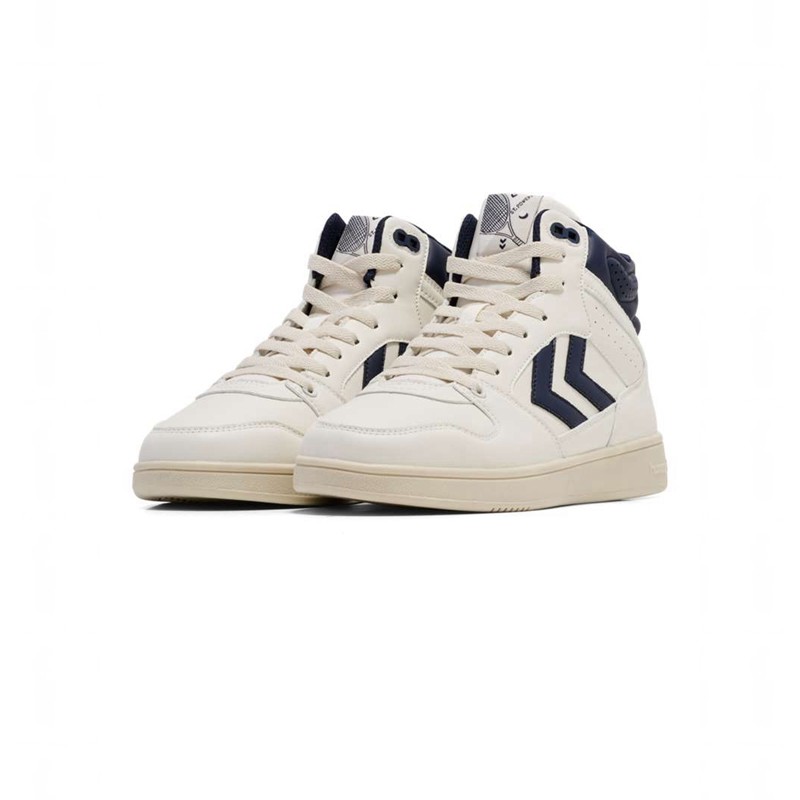 Dámské Tenisky Hummel St Power Play Mid Pl Černé | 972159-328
