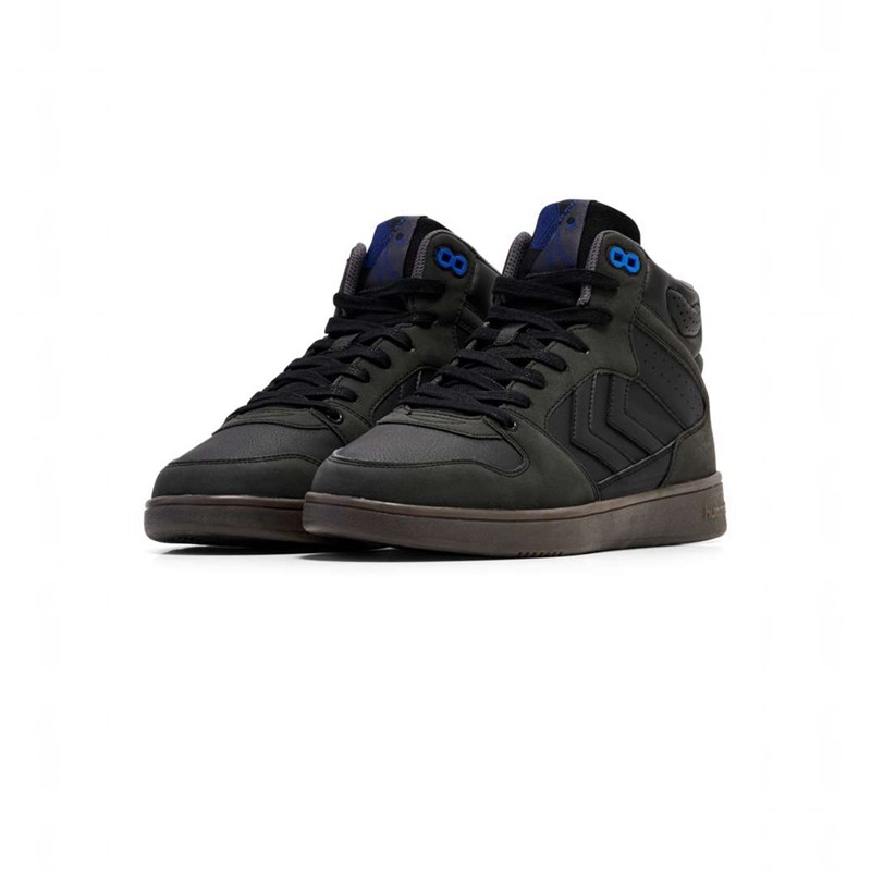 Dámské Tenisky Hummel St Power Play Mid Wt Černé | 833790-344