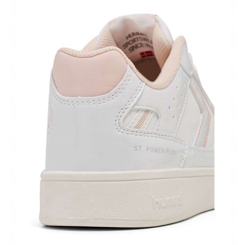 Dámské Tenisky Hummel St Power Play Wm2 Bílé | 223276-347