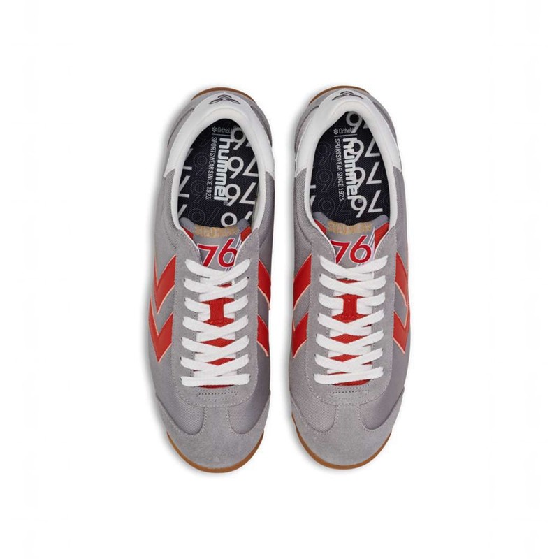 Dámské Tenisky Hummel Stadion Nylon Šedé | 494212-957