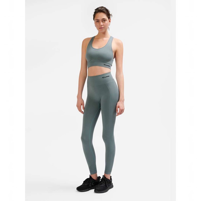 Dámské Tenisky Hummel Tif Seamless High Waist Šedé | 654277-391