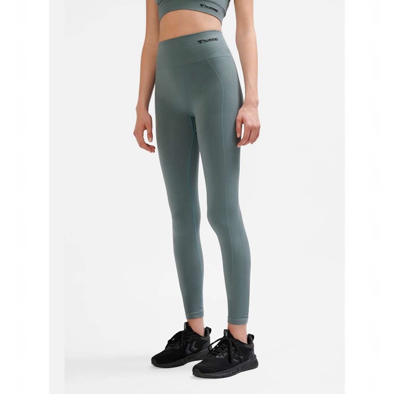 Dámské Tenisky Hummel Tif Seamless High Waist Šedé | 654277-391