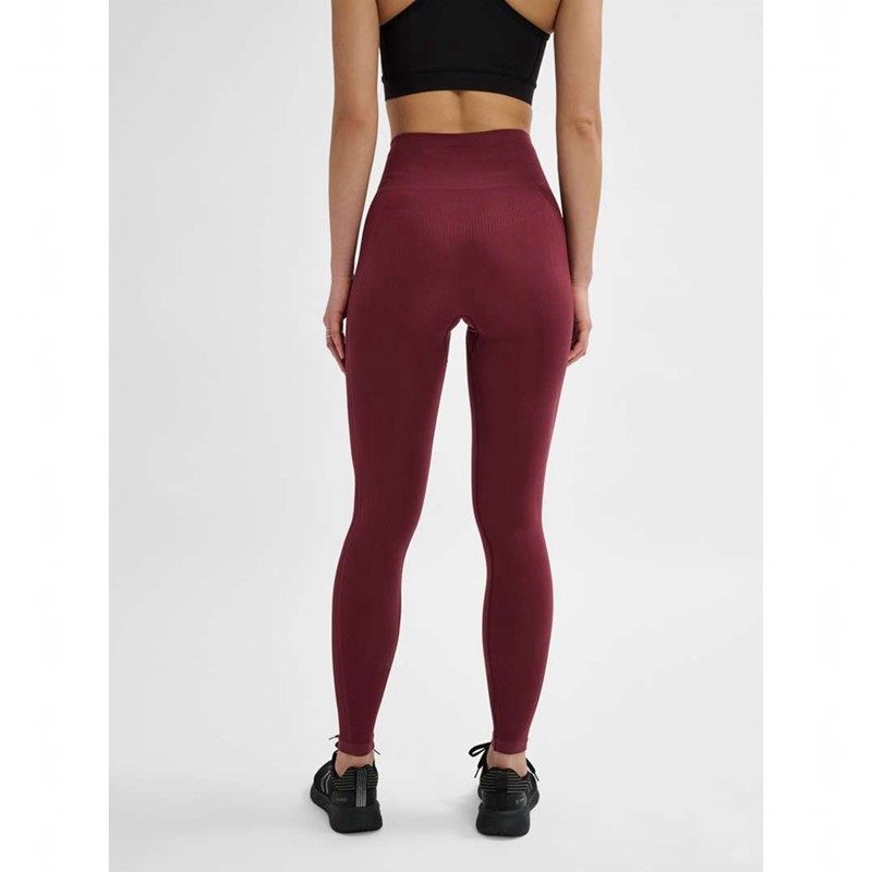 Dámské Tenisky Hummel Tif Seamless High Waist Vínové | 933948-793