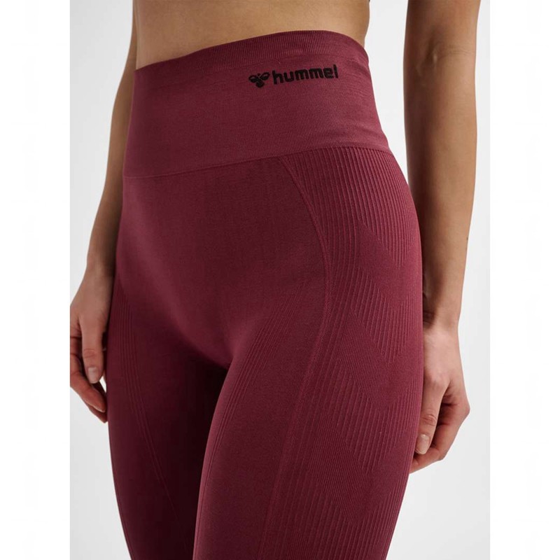 Dámské Tenisky Hummel Tif Seamless High Waist Vínové | 933948-793