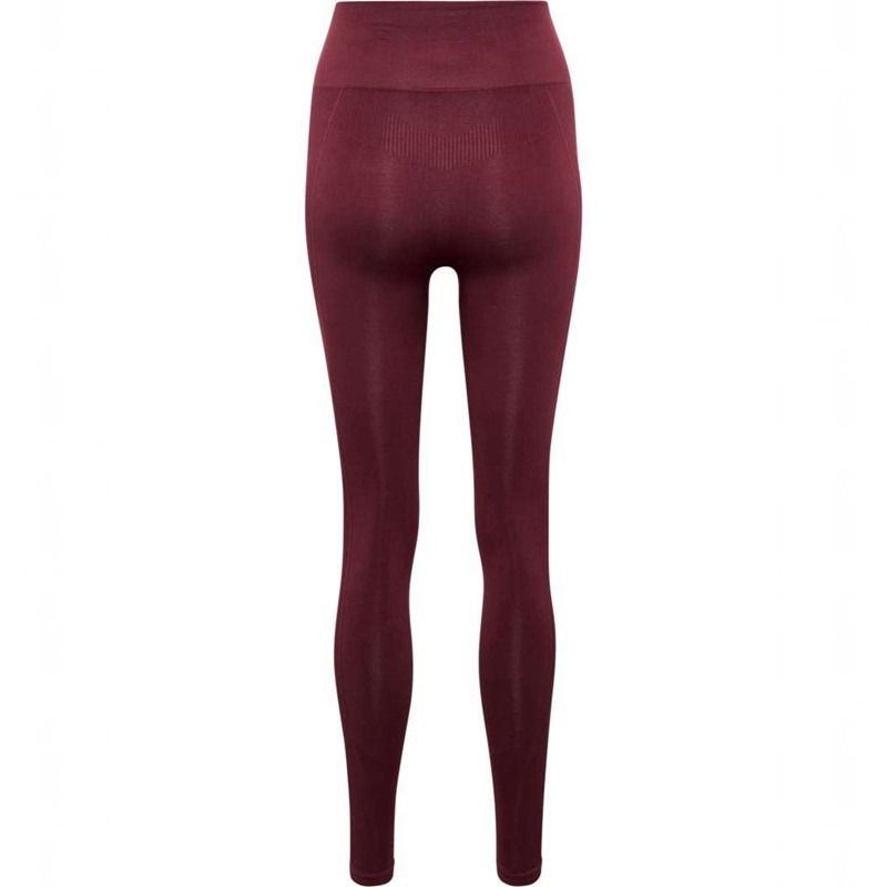 Dámské Tenisky Hummel Tif Seamless High Waist Vínové | 933948-793