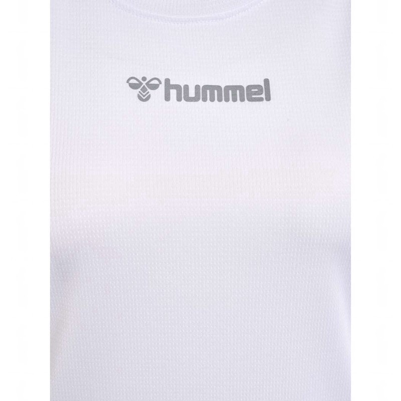 Dámské Tílko Hummel Run Singlet S/L Bílé | 069639-718