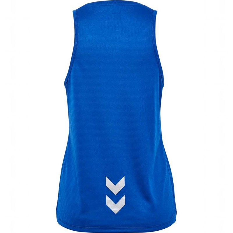 Dámské Tílko Hummel Run Singlet S/L Blankyt | 405592-895