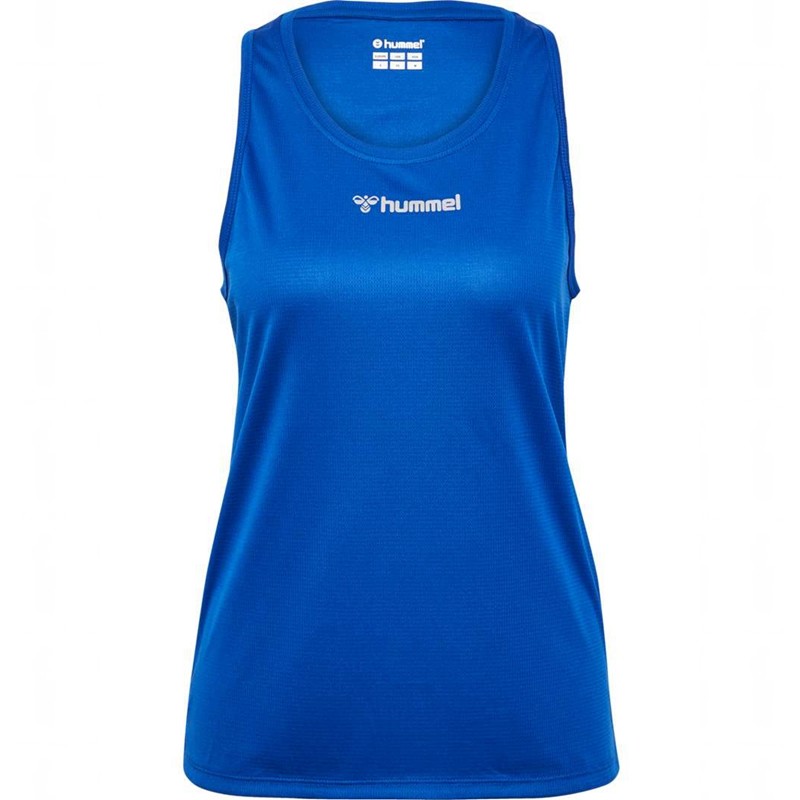 Dámské Tílko Hummel Run Singlet S/L Blankyt | 405592-895