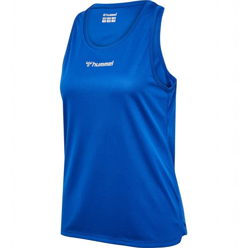 Dámské Tílko Hummel Run Singlet S/L Blankyt | 405592-895