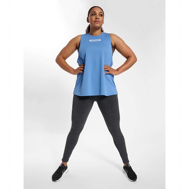 Dámské Tílko Hummel Te Curvy Plus Blankyt | 459537-759