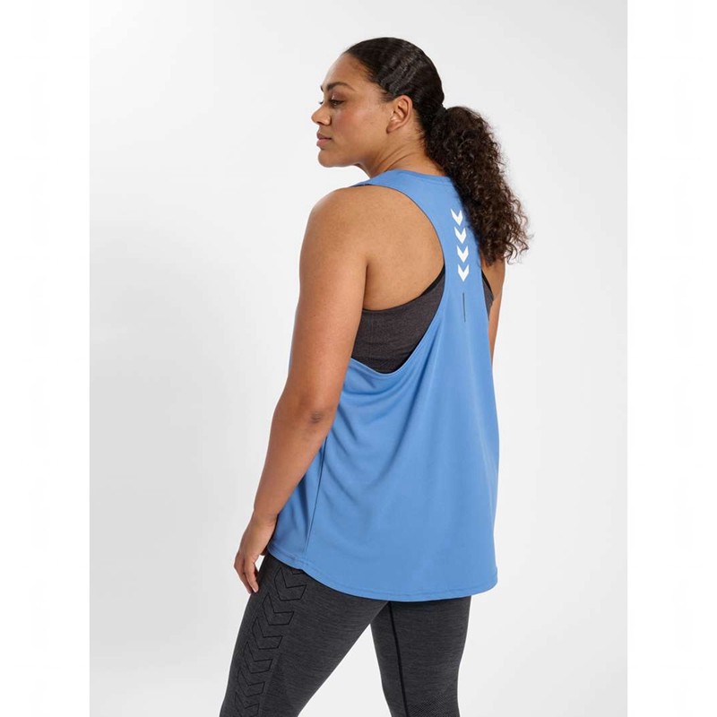 Dámské Tílko Hummel Te Curvy Plus Blankyt | 459537-759