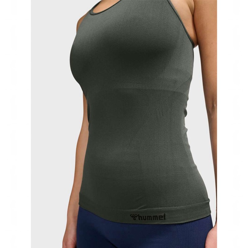 Dámské Tílko Hummel Tif Seamless Zelene | 543959-320