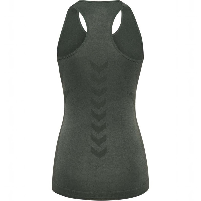 Dámské Tílko Hummel Tif Seamless Zelene | 543959-320