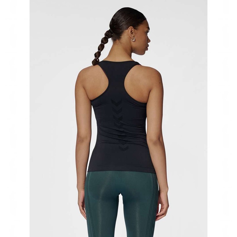 Dámské Tílko Hummel Tif Seamless Černé | 913981-398