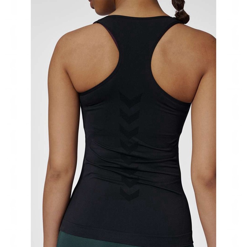 Dámské Tílko Hummel Tif Seamless Černé | 913981-398