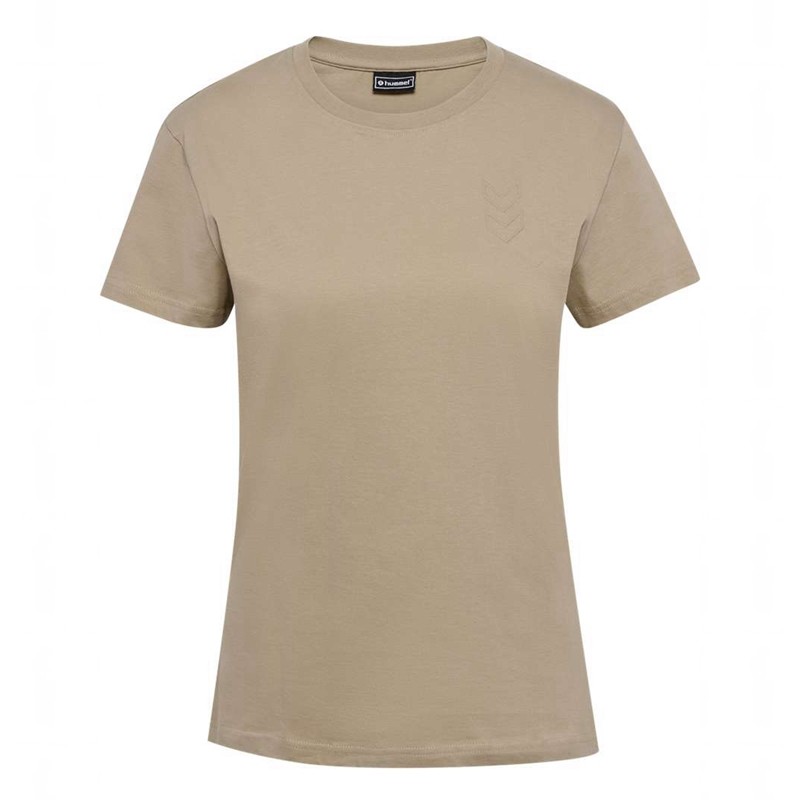 Dámské Tričko Hummel Active Co S/S Béžový | 444027-079