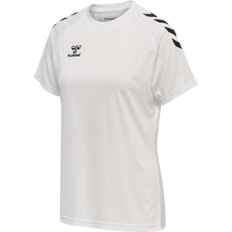 Dámské Tričko Hummel Core Xk Core Poly S/S Bílé | 645879-092