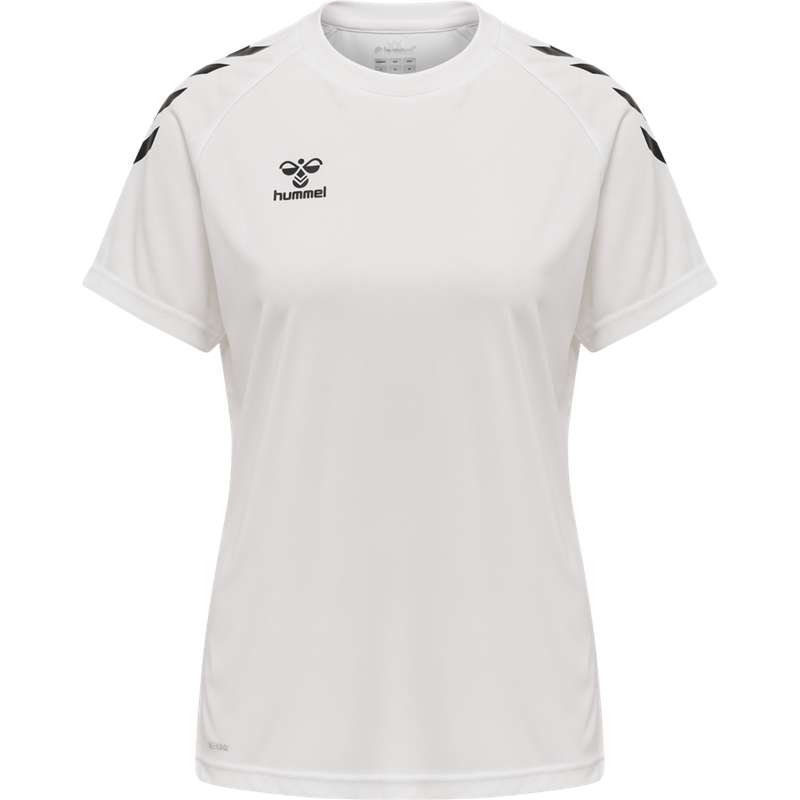 Dámské Tričko Hummel Core Xk Core Poly S/S Bílé | 645879-092