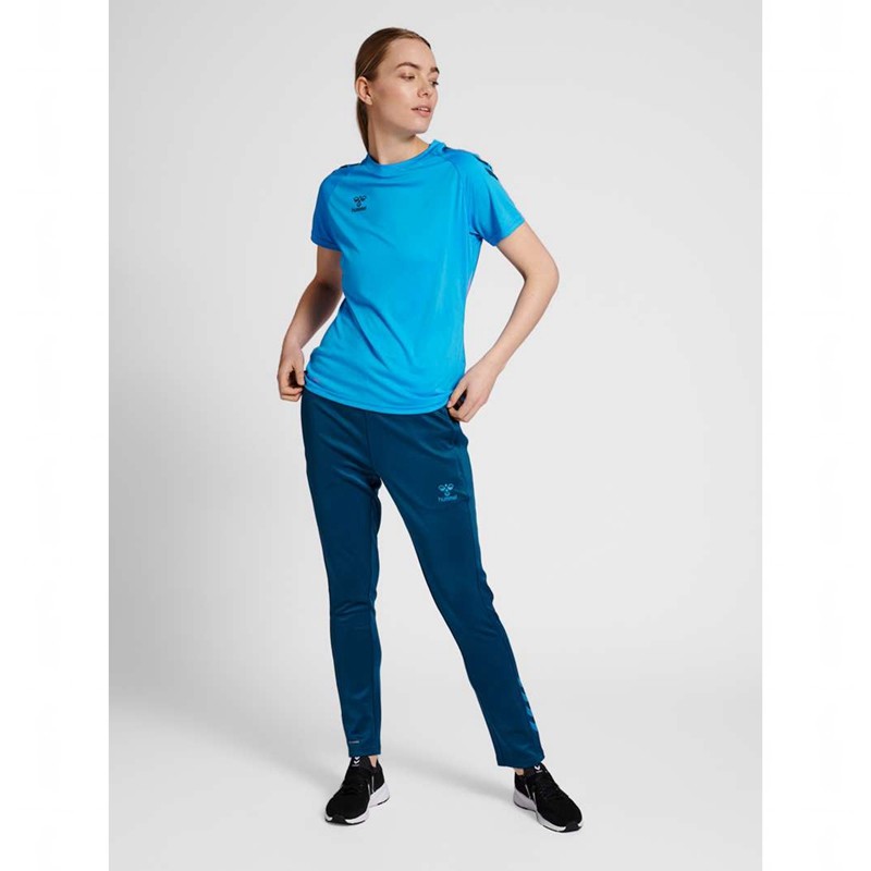 Dámské Tričko Hummel Core Xk Core Poly S/S Blankyt | 880548-097