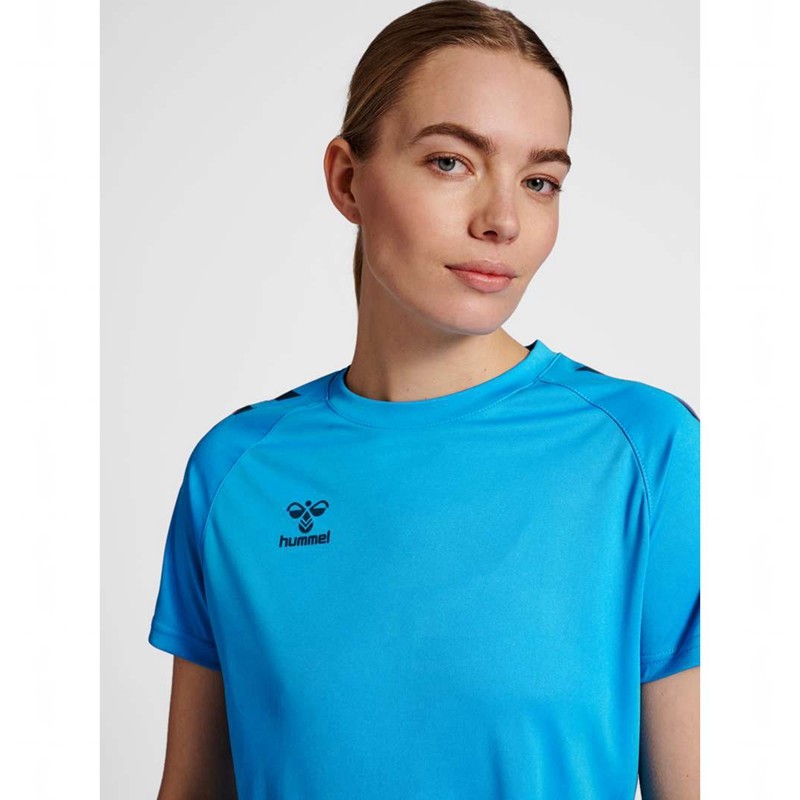 Dámské Tričko Hummel Core Xk Core Poly S/S Blankyt | 880548-097