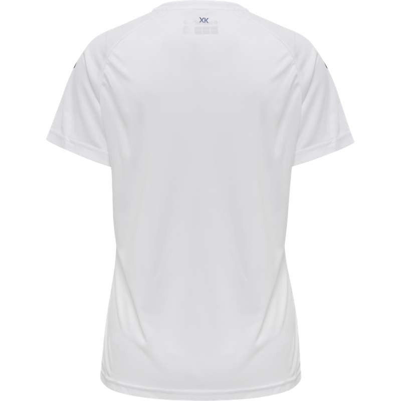 Dámské Tričko Hummel Core Xk Core Poly S/S Bílé | 477584-089