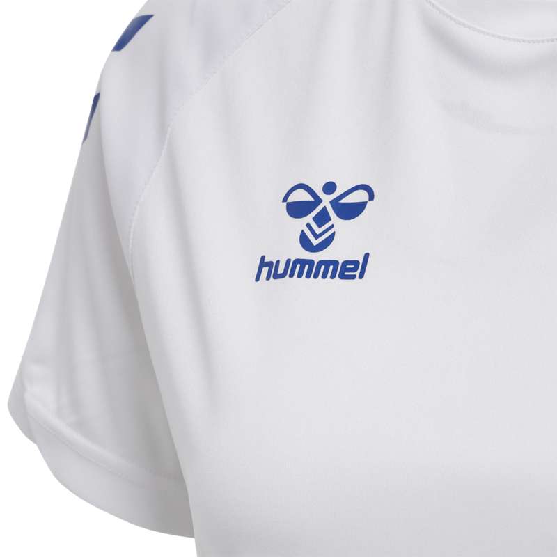 Dámské Tričko Hummel Core Xk Core Poly S/S Bílé | 477584-089