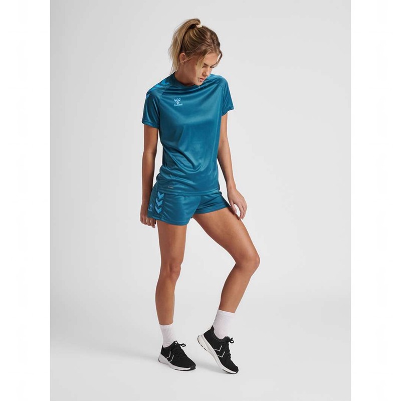 Dámské Tričko Hummel Core Xk Core Poly S/S Blankyt | 583549-726