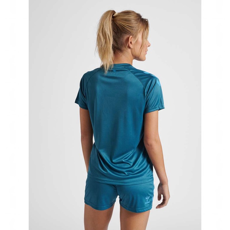 Dámské Tričko Hummel Core Xk Core Poly S/S Blankyt | 583549-726