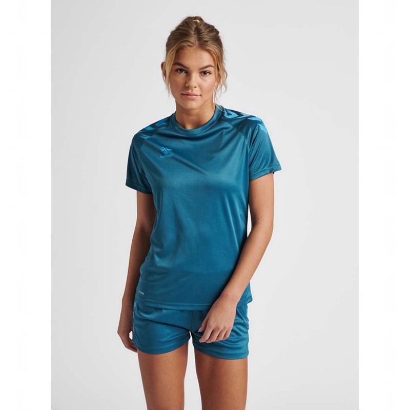 Dámské Tričko Hummel Core Xk Core Poly S/S Blankyt | 583549-726