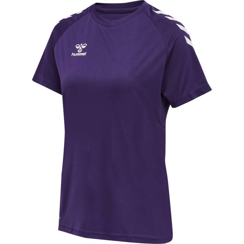 Dámské Tričko Hummel Core Xk Core Poly S/S Fialové | 936625-498