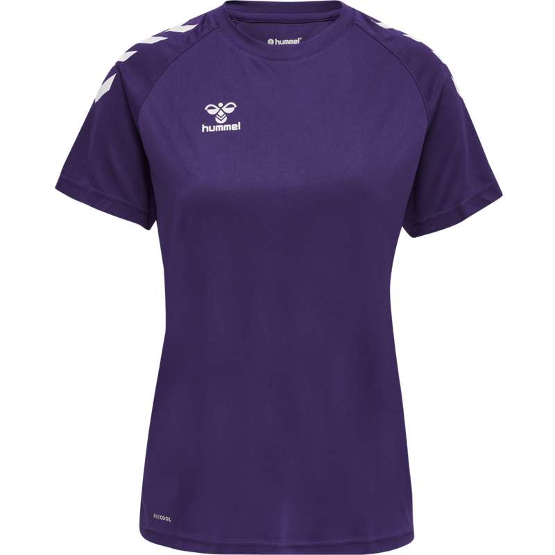 Dámské Tričko Hummel Core Xk Core Poly S/S Fialové | 936625-498