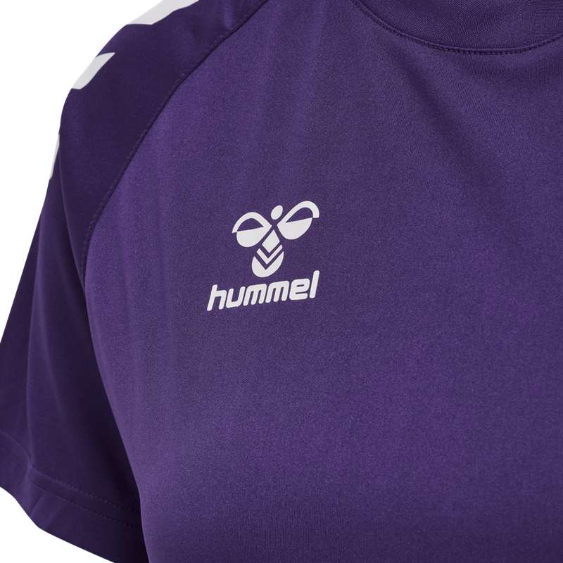 Dámské Tričko Hummel Core Xk Core Poly S/S Fialové | 936625-498