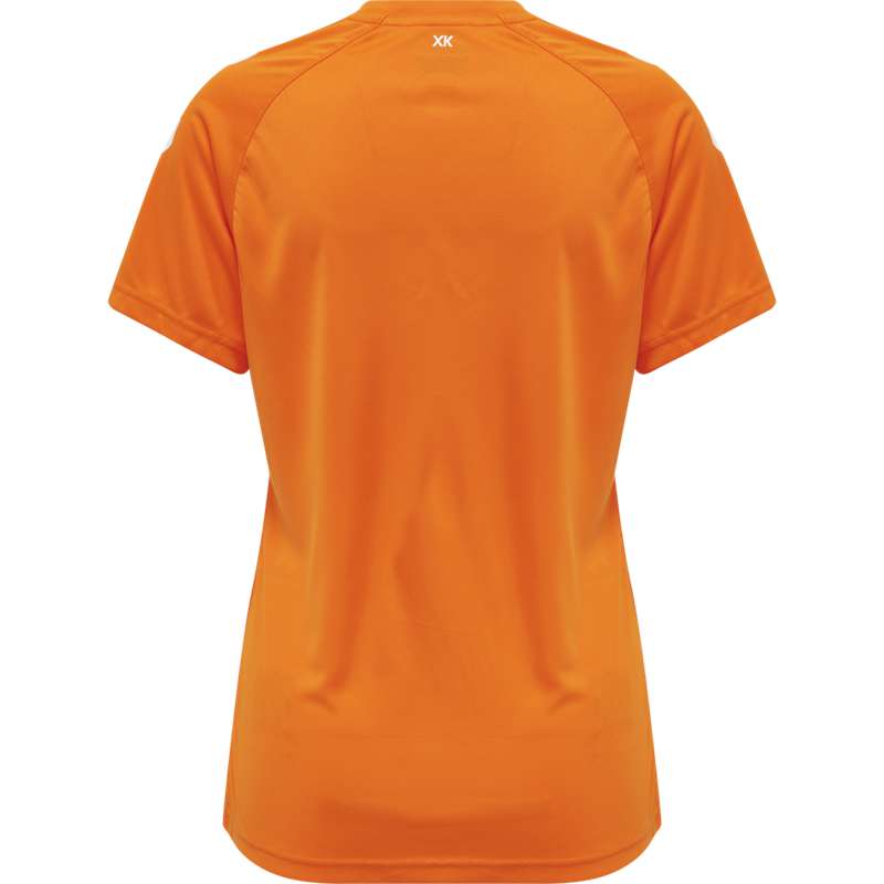 Dámské Tričko Hummel Core Xk Core Poly S/S Oranžové | 347983-428
