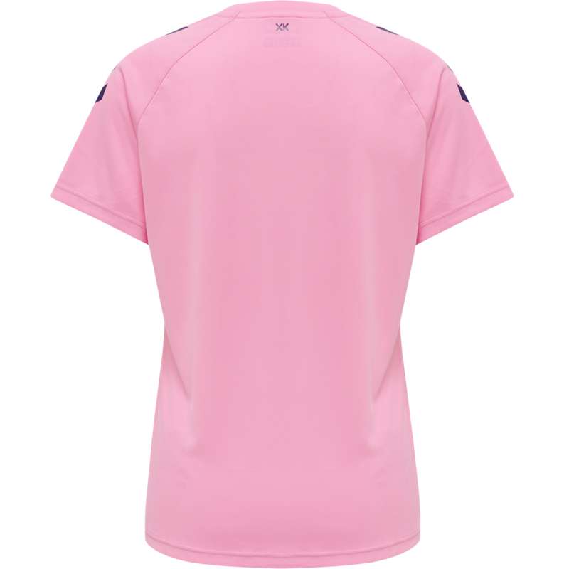 Dámské Tričko Hummel Core Xk Core Poly S/S Růžové | 579805-373