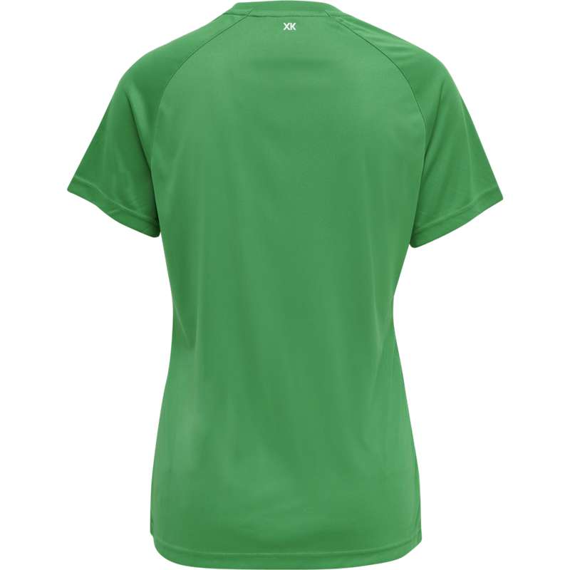 Dámské Tričko Hummel Core Xk Core Poly S/S Zelene | 510431-993